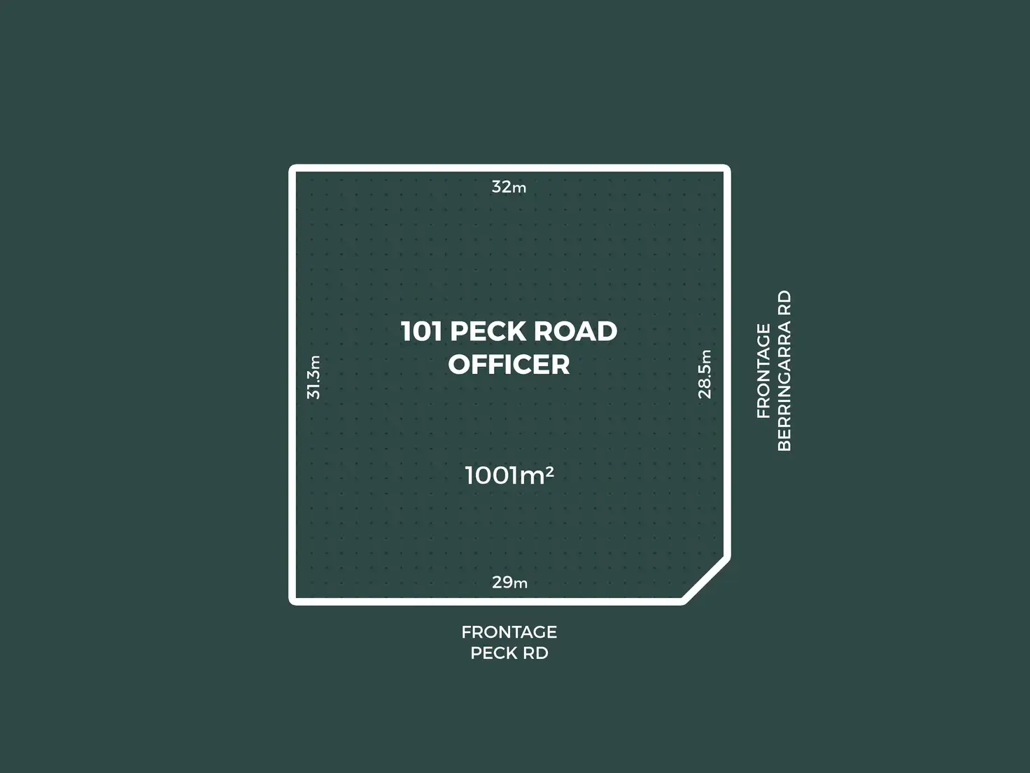 Main view of Homely land listing, 101 Peck Road, Officer VIC 3809