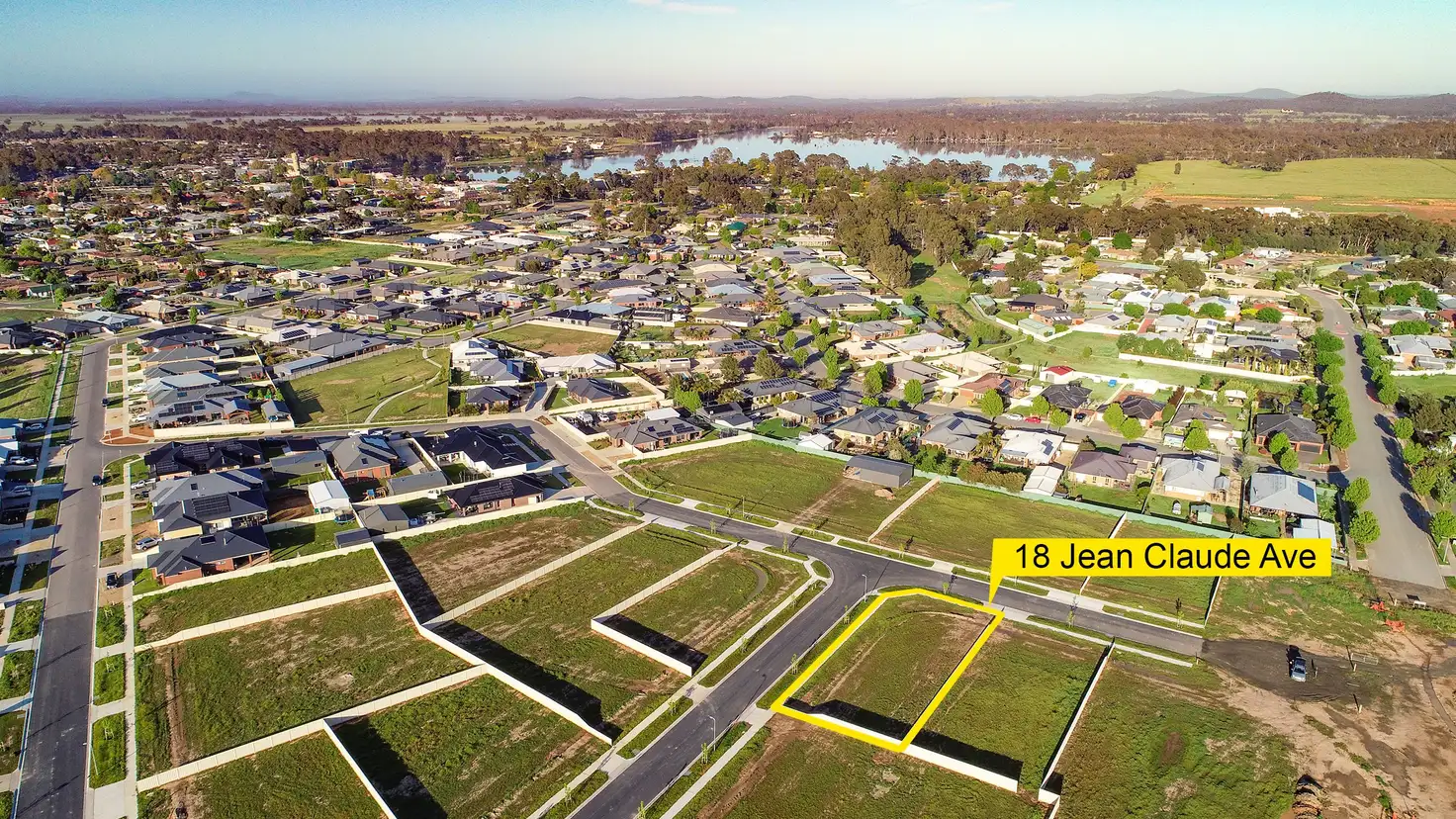 Main view of Homely land listing, 18 Jean Claude Avenue, Nagambie VIC 3608