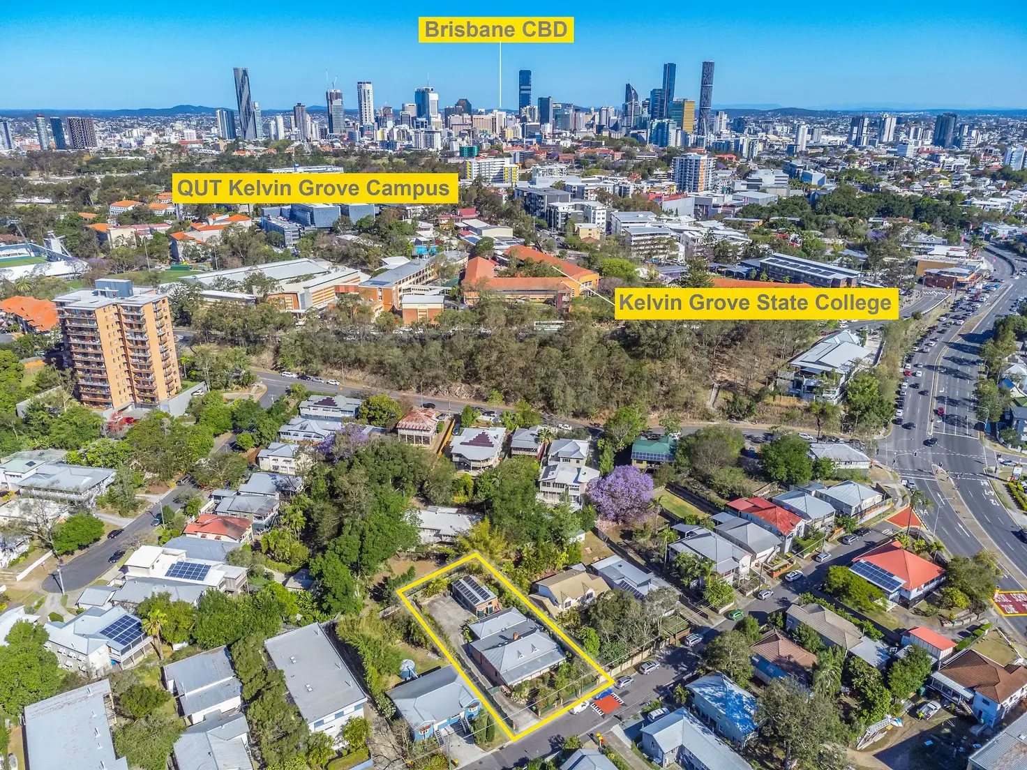 Main view of Homely house listing, 21 Gibb Street, Kelvin Grove QLD 4059