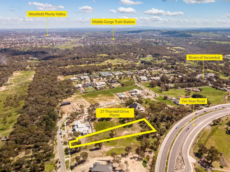 Third view of Homely land listing, 27 Thornbill Drive, Plenty VIC 3090