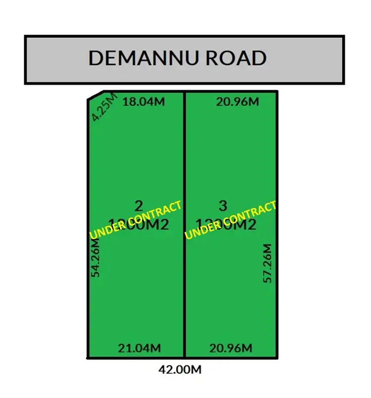 Main view of Homely land listing, LOT 2 + 3, 7 Demannu Road, Munno Para SA 5115