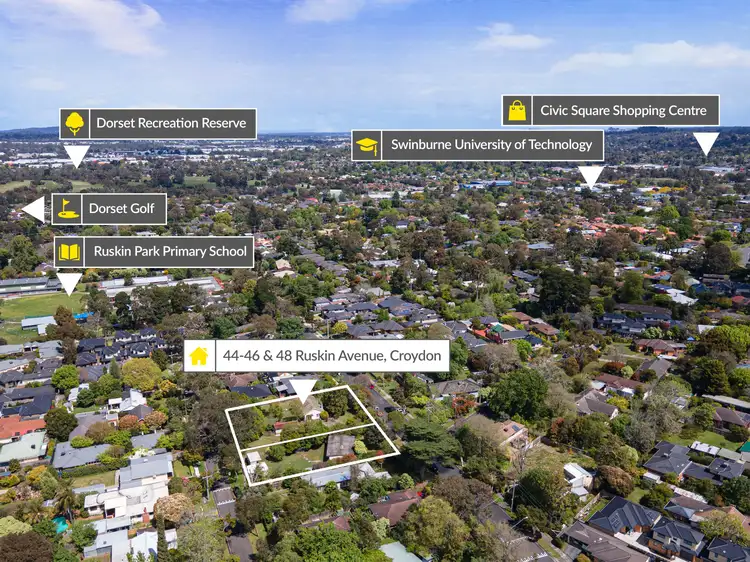 Third view of Homely house listing, 44-46 & 48 Ruskin Avenue, Croydon VIC 3136