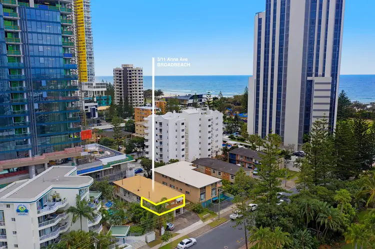 Main view of Homely apartment listing, 3/11 Anne Avenue, Broadbeach QLD 4218