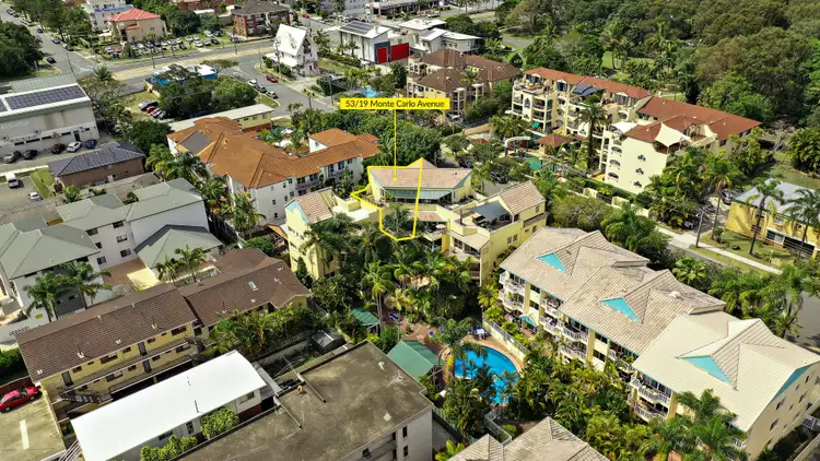 Fourth view of Homely apartment listing, 53/19 Monte Carlo Avenue, Surfers Paradise QLD 4217