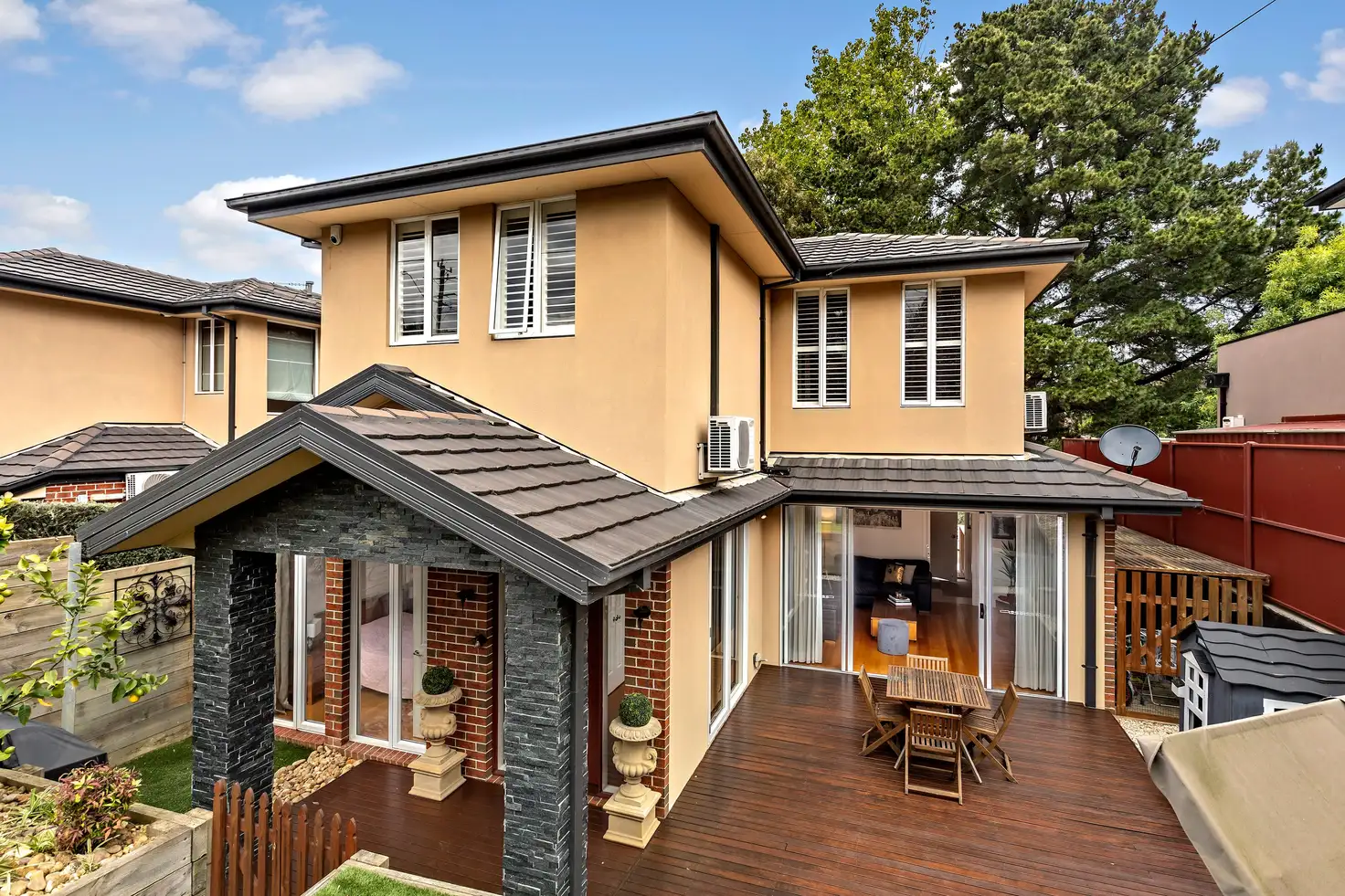 Main view of Homely townhouse listing, 1/132 Ferntree Gully Road, Oakleigh East VIC 3166