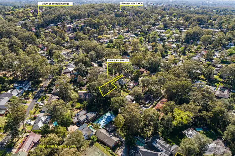 Fifth view of Homely house listing, 55 Hull Road, Beecroft NSW 2119