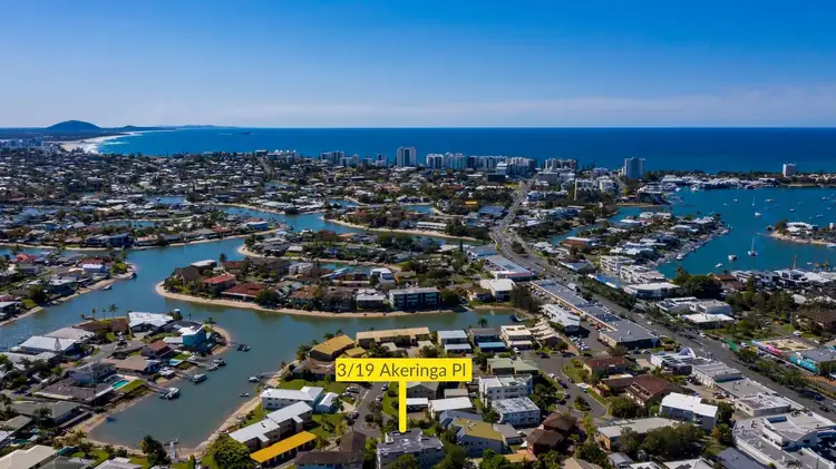 Main view of Homely unit listing, 3/19 Akeringa Place, Mooloolaba QLD 4557