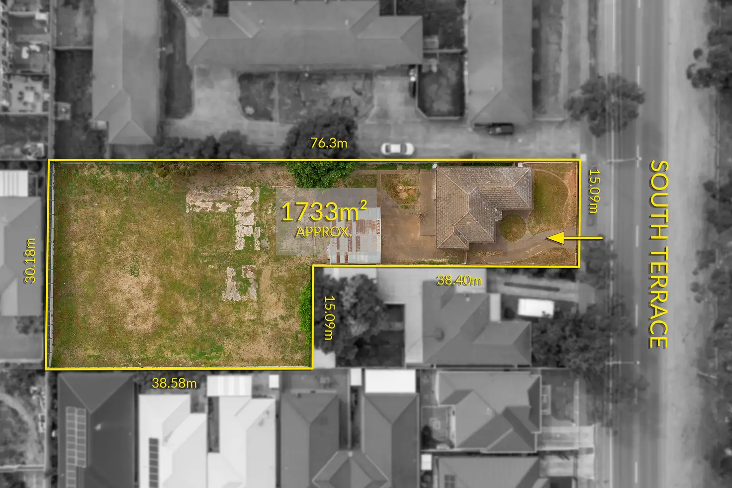 Main view of Homely land listing, 112 South Terrace, Pooraka SA 5095