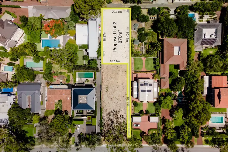 Third view of Homely land listing, 153 Forrest Street, Peppermint Grove WA 6011