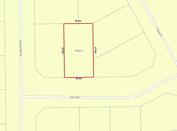 Second view of Homely land listing, LOT 715, 3 Eden Way, Jurien Bay WA 6516