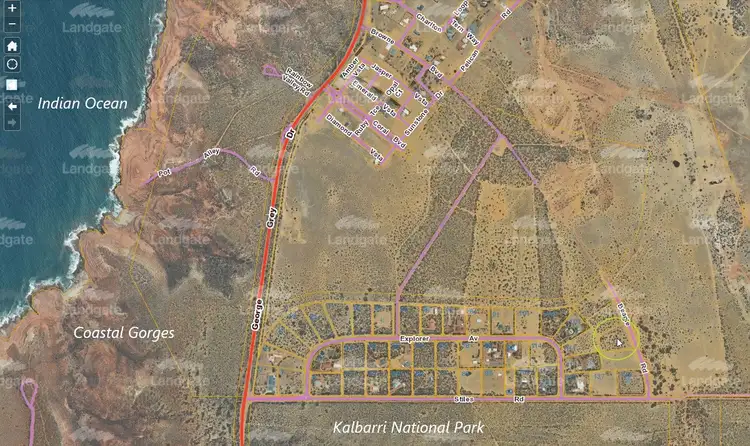 Fifth view of Homely land listing, LOT 9, 279 Beagle Road, Kalbarri WA 6536