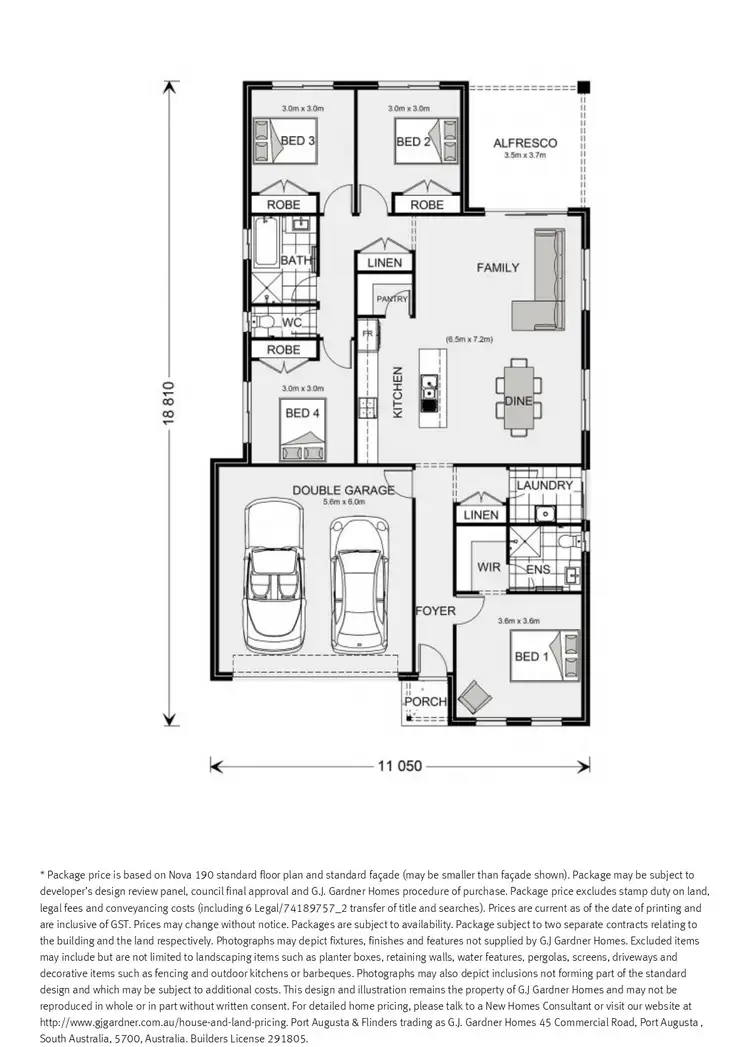 Third view of Homely land listing, 28 Custance Avenue, Whyalla Jenkins SA 5609