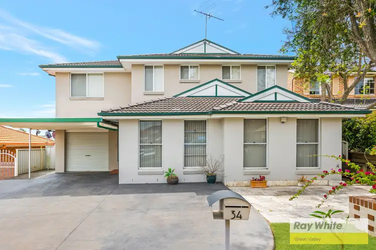 Main view of Homely house listing, 34 Coquet Way, Green Valley NSW 2168