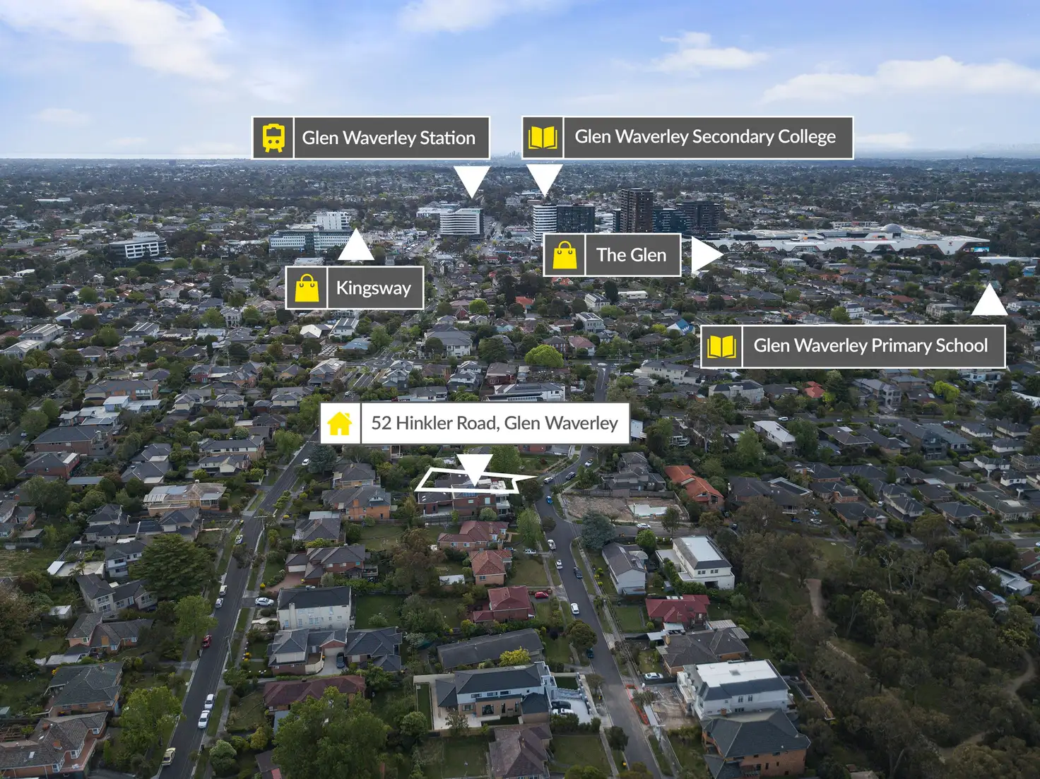 Main view of Homely house listing, 52 Hinkler Road, Glen Waverley VIC 3150