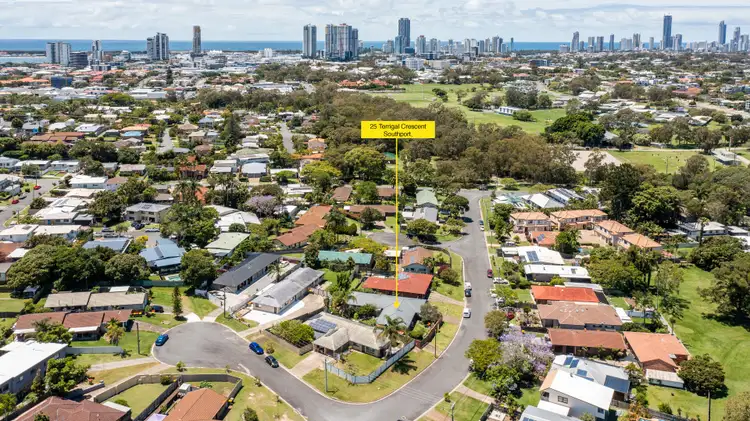 Main view of Homely house listing, 1&2/25 Terrigal Crescent, Southport QLD 4215