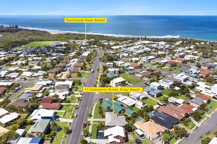Second view of Homely house listing, 11 Coonowrin Street, Dicky Beach QLD 4551