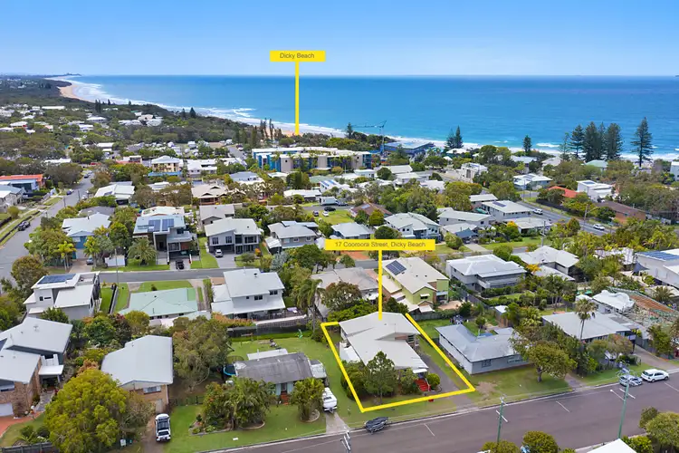 Second view of Homely house listing, 17 Cooroora Street, Dicky Beach QLD 4551