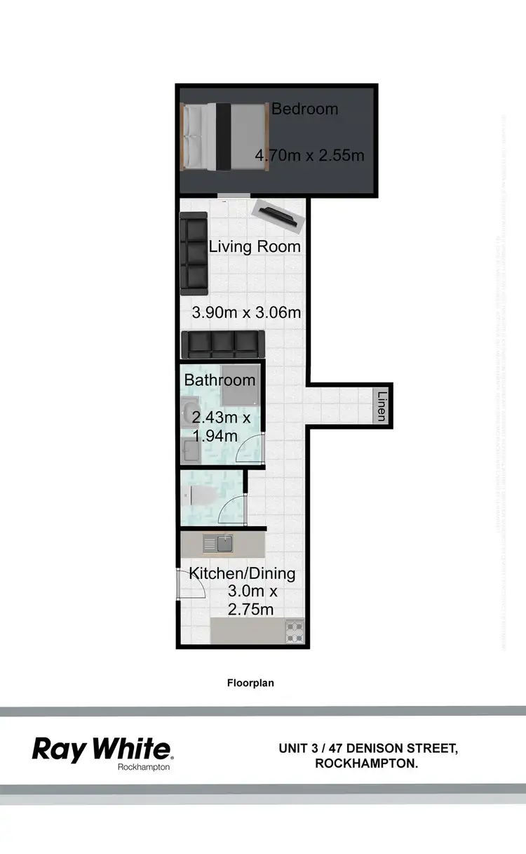 Fifth view of Homely block of units listing, 5/47 Denison Street, Rockhampton City QLD 4700