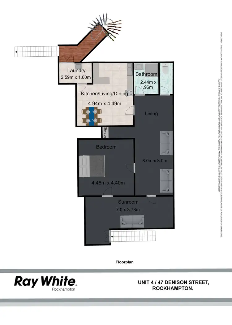 Sixth view of Homely block of units listing, 5/47 Denison Street, Rockhampton City QLD 4700