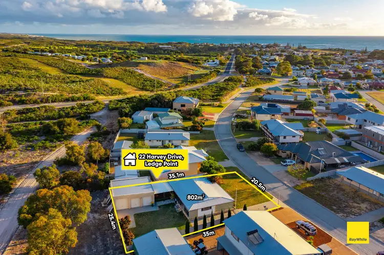 Second view of Homely house listing, 22 HARVEY Drive, Ledge Point WA 6043