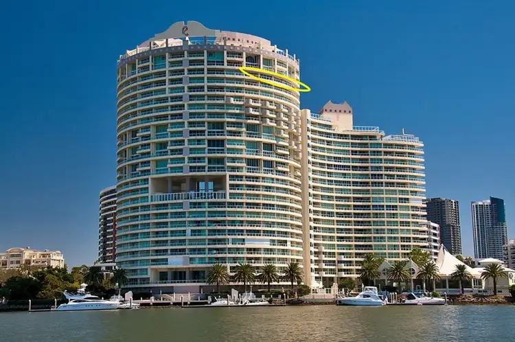 Second view of Homely apartment listing, 26B-2 'Rivage Royal' 75 Brighton Parade, Southport QLD 4215