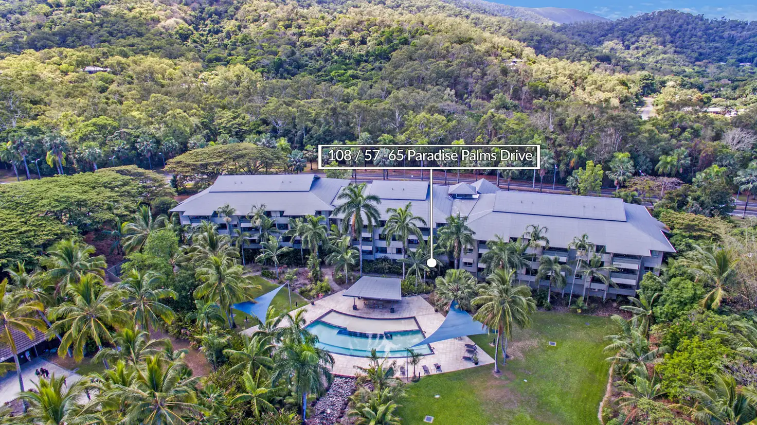 Main view of Homely unit listing, 108/57-65 Paradise Palms Drive, Kewarra Beach QLD 4879