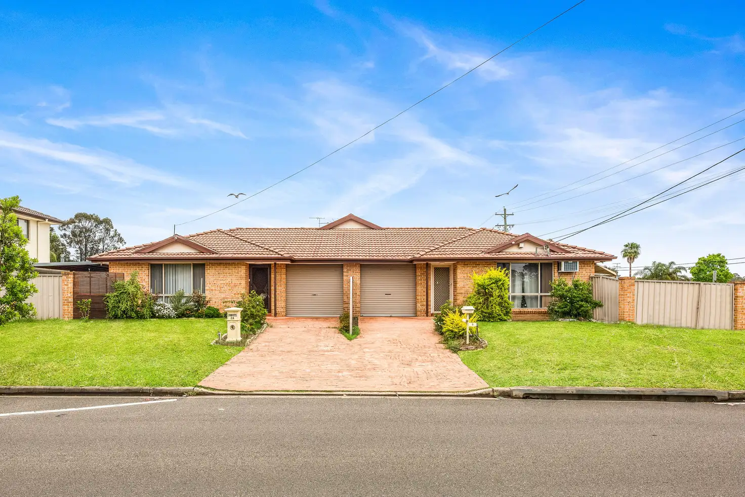 Main view of Homely semi-detached listing, 2 & 2A Florence Street, Oakhurst NSW 2761