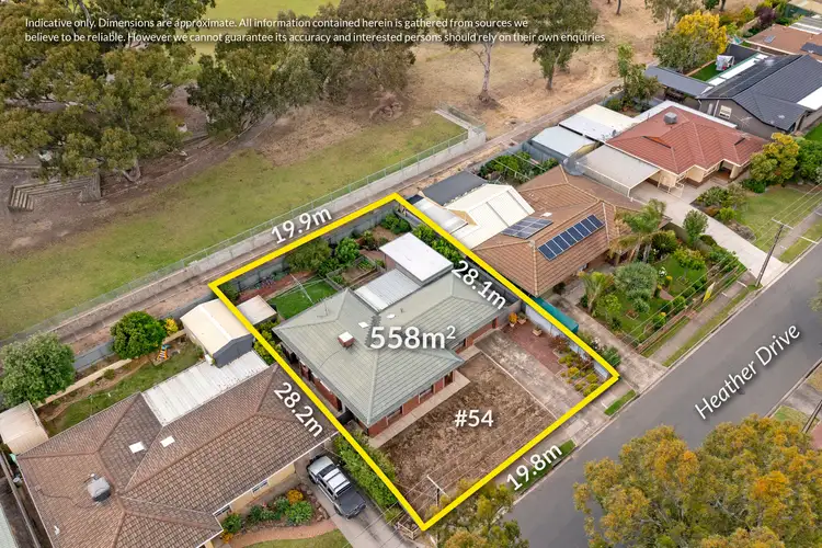 Second view of Homely house listing, 54 Heather Drive, Ridgehaven SA 5097