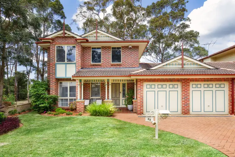 Main view of Homely semi-detached listing, 53 Allison Crescent, Menai NSW 2234