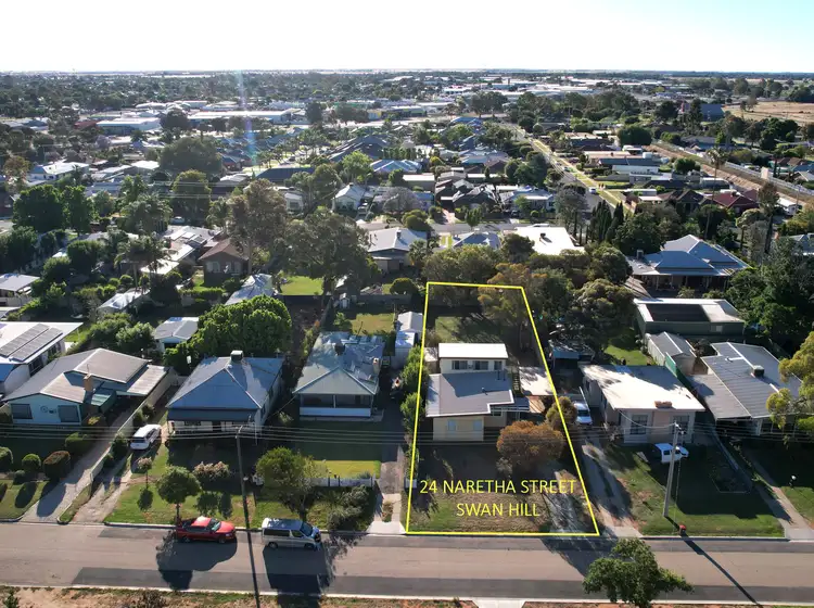 Second view of Homely house listing, 24 Naretha Street, Swan Hill VIC 3585