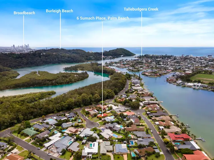 Main view of Homely house listing, 6 Sumach Place, Palm Beach QLD 4221