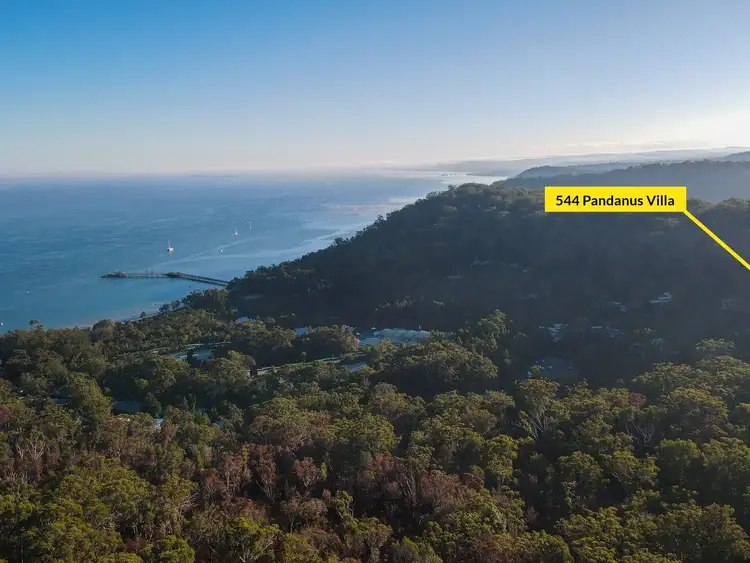 Main view of Homely villa listing, 544 Pandanus Villa, Kingfisher Bay Resort, Fraser Island QLD 4581