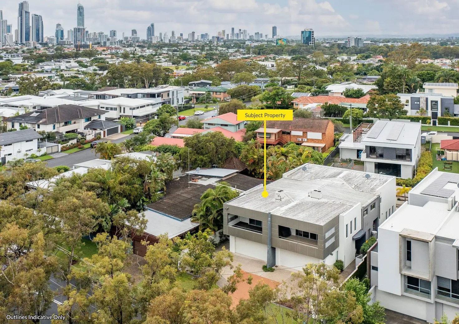 Main view of Homely semi-detached listing, 1/18 Drury Avenue, Southport QLD 4215