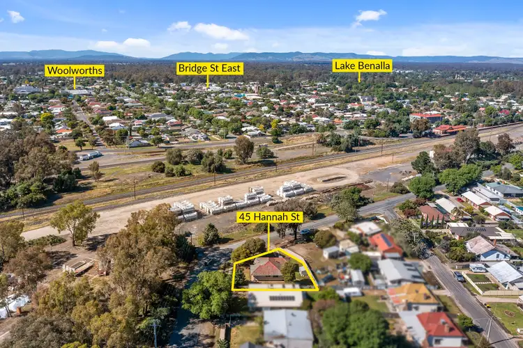 Second view of Homely house listing, 45 Hannah Street, Benalla VIC 3672