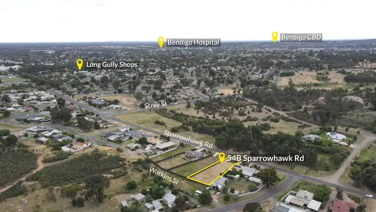 Second view of Homely land listing, 54B Sparrowhawk Road, Long Gully VIC 3550