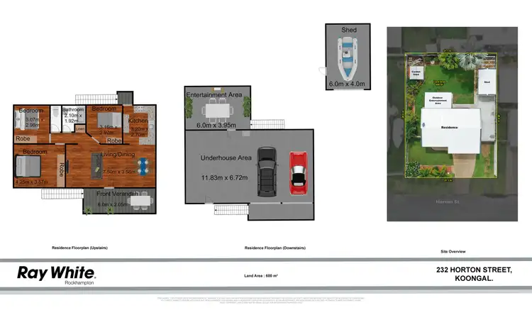 Third view of Homely house listing, 232 Horton Street, Koongal QLD 4701