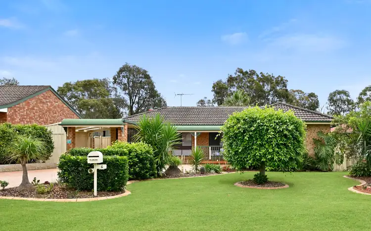 Second view of Homely house listing, 6 Dee Why Place, Woodbine NSW 2560