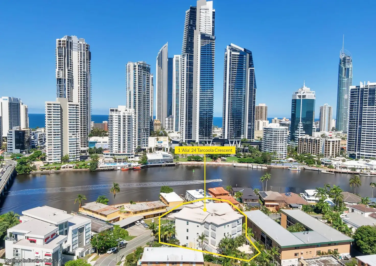 Main view of Homely apartment listing, 7/24 Tarcoola Crescent, Chevron Island QLD 4217