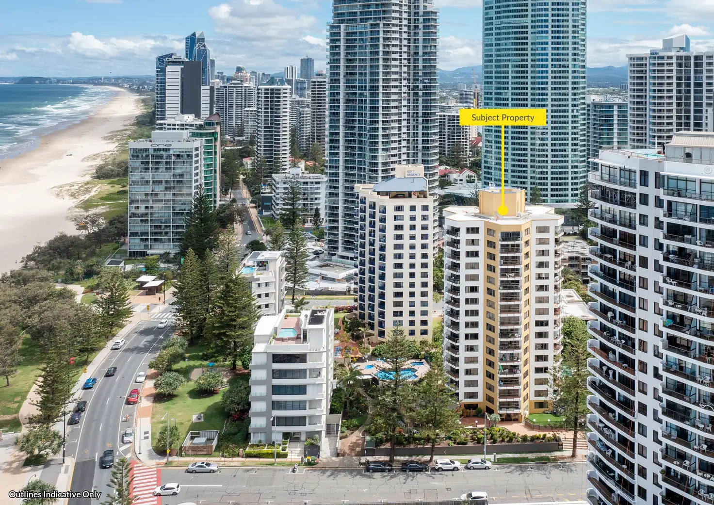 Main view of Homely apartment listing, 402/18 Trickett Street, Surfers Paradise QLD 4217