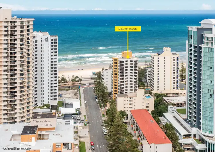 Second view of Homely apartment listing, 402/18 Trickett Street, Surfers Paradise QLD 4217