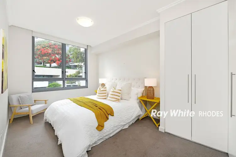 Second view of Homely apartment listing, A405/40 Shoreline Drive, Rhodes NSW 2138