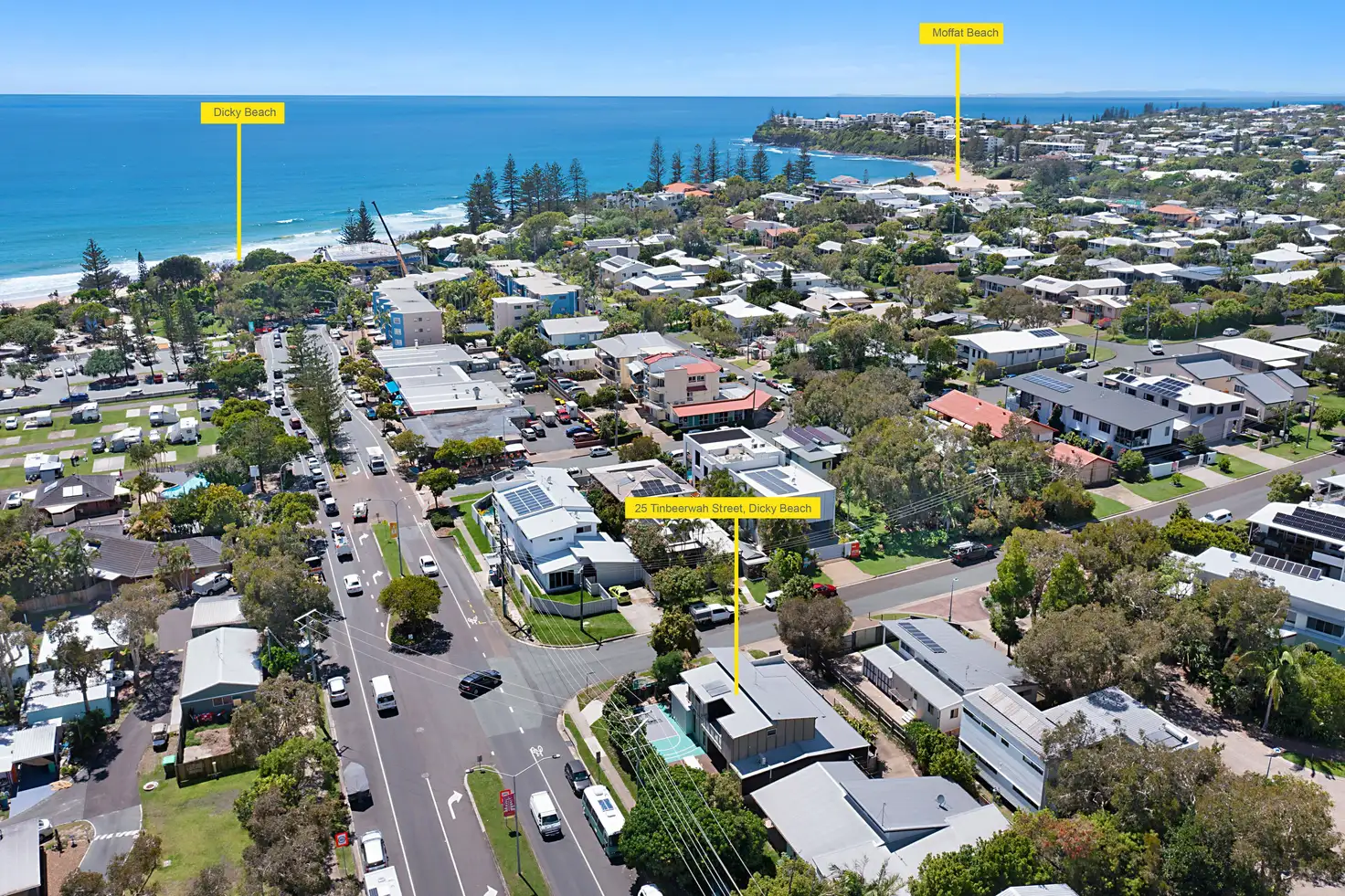 Main view of Homely house listing, 25 Tinbeerwah Street, Dicky Beach QLD 4551