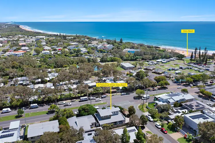 Second view of Homely house listing, 25 Tinbeerwah Street, Dicky Beach QLD 4551