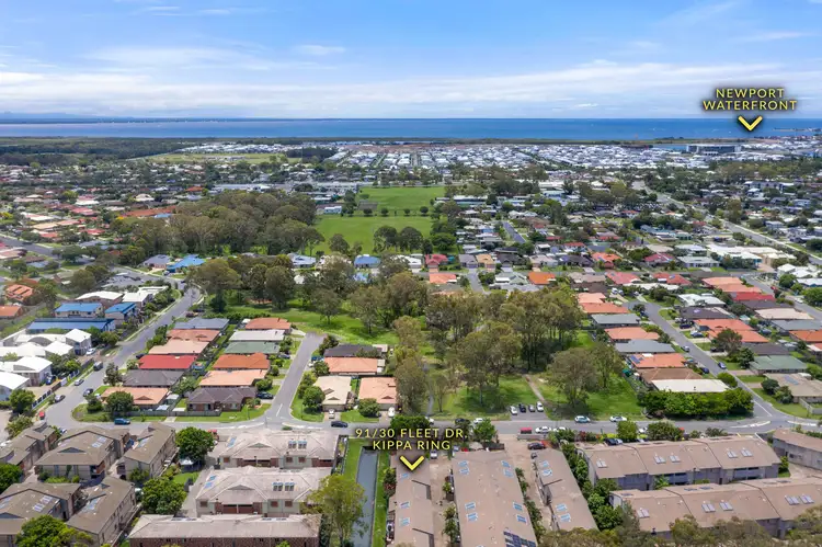 Main view of Homely townhouse listing, 91/30 Fleet Drive, Kippa-Ring QLD 4021