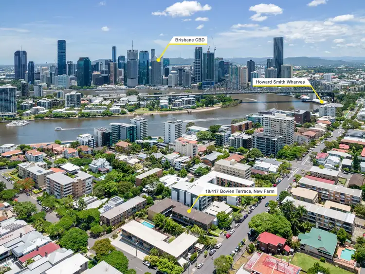 Second view of Homely apartment listing, 18/417 Bowen Terrace, New Farm QLD 4005