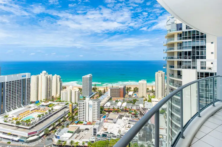 Second view of Homely apartment listing, 3343/23 Ferny Avenue, Surfers Paradise QLD 4217