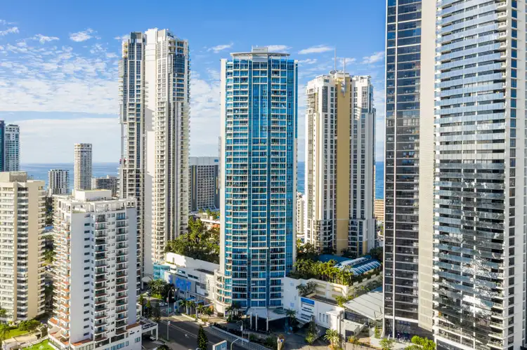 Sixth view of Homely apartment listing, 3343/23 Ferny Avenue, Surfers Paradise QLD 4217