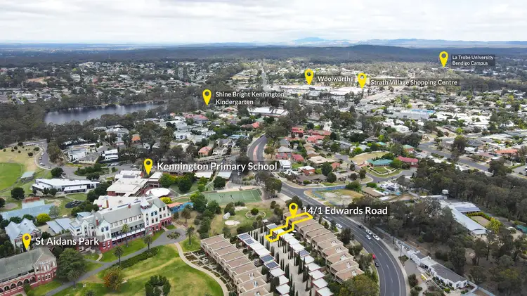 Second view of Homely house listing, 14/1 Edwards Road, Kennington VIC 3550