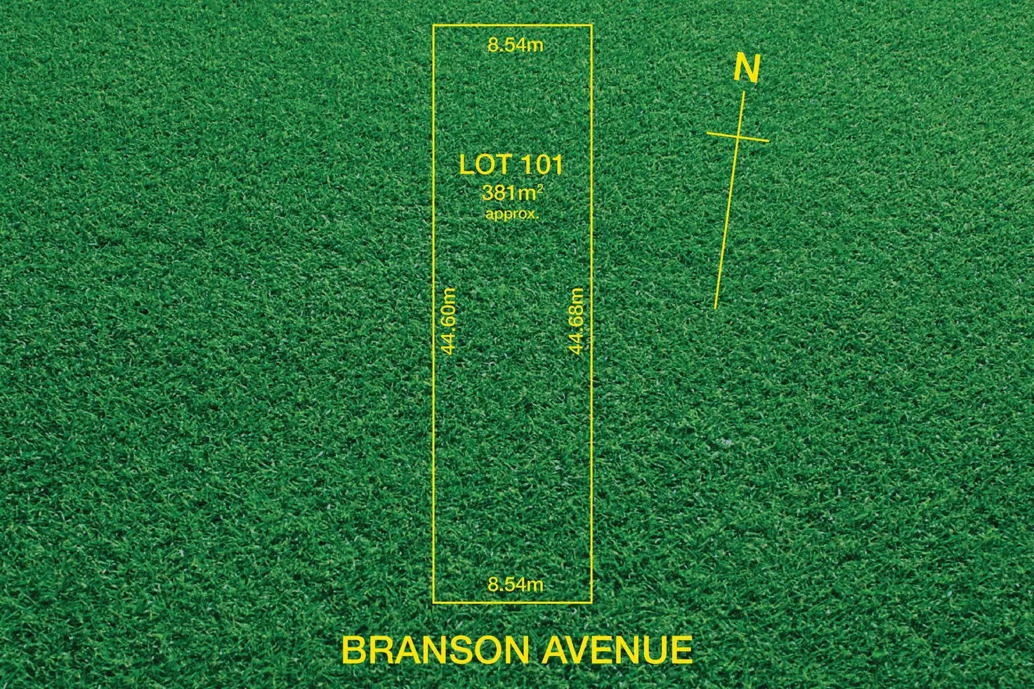 Main view of Homely land listing, LOT 101, 10 Branson Avenue, Clearview SA 5085