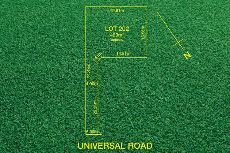 Main view of Homely land listing, LOT 2, 8 Universal Road, Salisbury Downs SA 5108